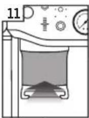 BREVILLE the Barista Express BES876 - Méthode de nettoyage avancé pour le MOULIN à MEULES coniques - 10