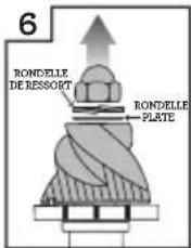 6 RONDELLE DE RESSORT RONDELLE PLATE