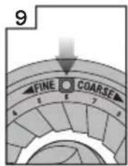 9 FINE COARSE