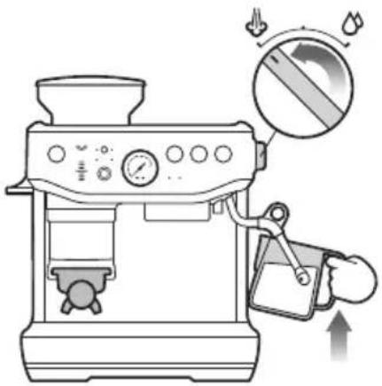 BREVILLE the Barista Express BES876 - ESPUMAR LA LECHE - 1