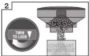 2 TURN TO LOCK CONTENTSANT HERMETROUE