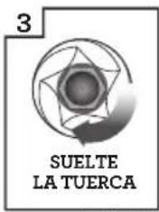 3 SUELTE LA TUERCA