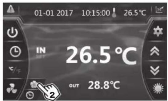 HAYWARD EnergyLine Pro Fi Heat - ИНТЕРФЕЙС ПОЛЬЗОВАТЕЛЯ (продолжение) - 3