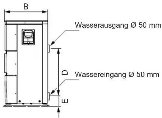 HAYWARD EnergyLine Pro Fi Heat - Maße - 1