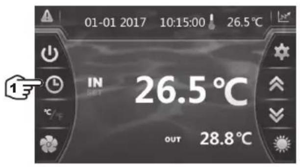 HAYWARD EnergyLine Pro Fi Heat - ИНТЕРФЕЙС ПОЛЬЗОВАТЕЛЯ (продолжение) - 1