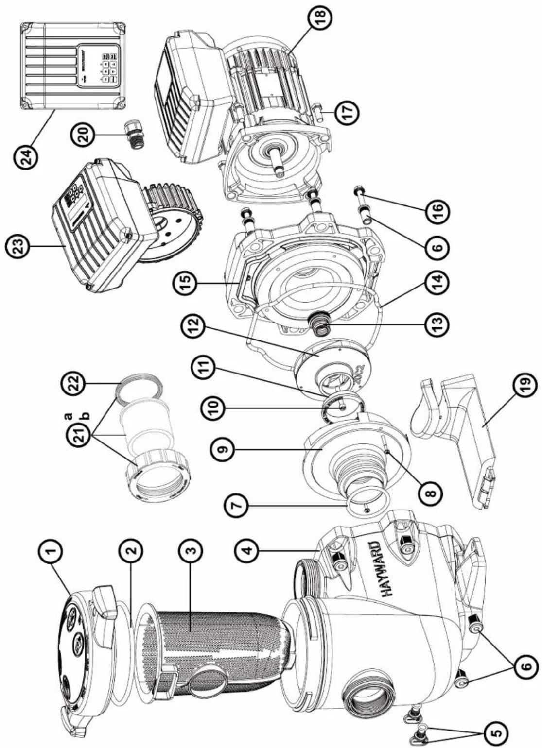 HAYWARD TriStar VSTD - TRISTAR VSTD SERIES - 1