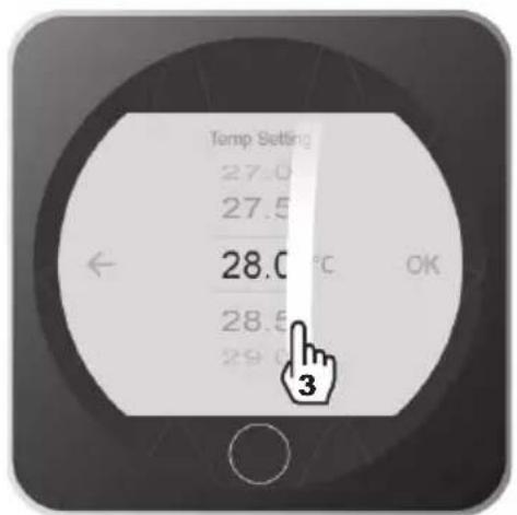 HAYWARD KPAC - Ajuste do punto de instrucao - 4
