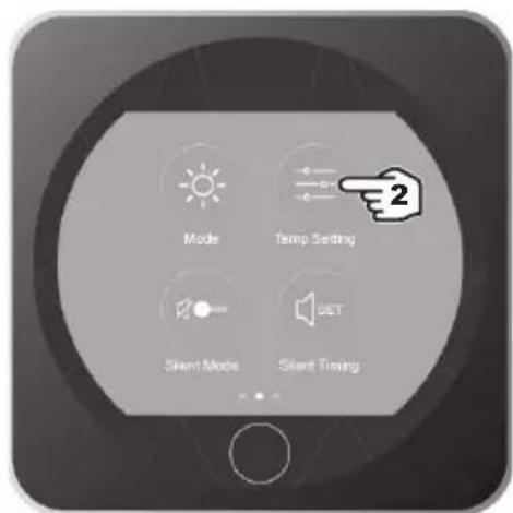 HAYWARD KPAC - Instelwaarde aanpassen - 3