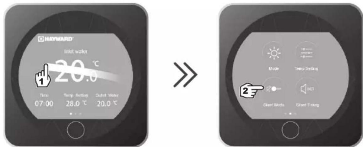 HAYWARD KPAC - Aktivering / Deaktivering - 1