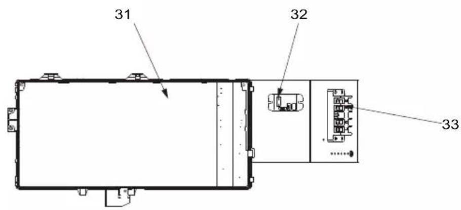 HAYWARD KPAC - Explosionszeichnungen und Einzelteile HP5091DT3HA / HP5111DT3HA / HP5151DT3HA / HP5181DT3HA - 2