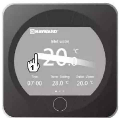 HAYWARD KPAC - INTERFACE DO UTILIZADOR (continuação) - 1
