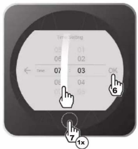 HAYWARD KPAC - Timer function settings - 6