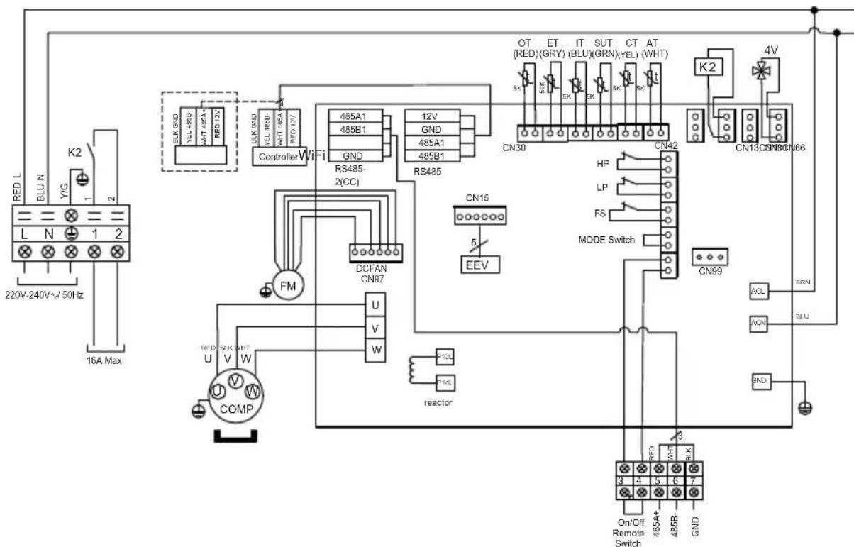 HAYWARD KPAC - HP5091DT3HA / HP5111DT3HA - 1