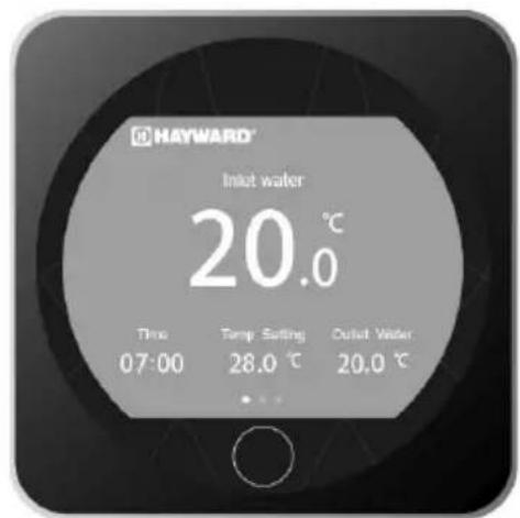 HAYWARD KPAC - Bloqueio e libertação do ecra táctil - 6