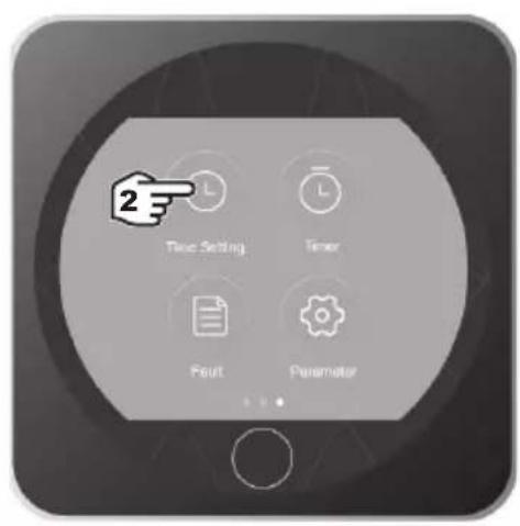 HAYWARD KPAC - Timer function settings - 3