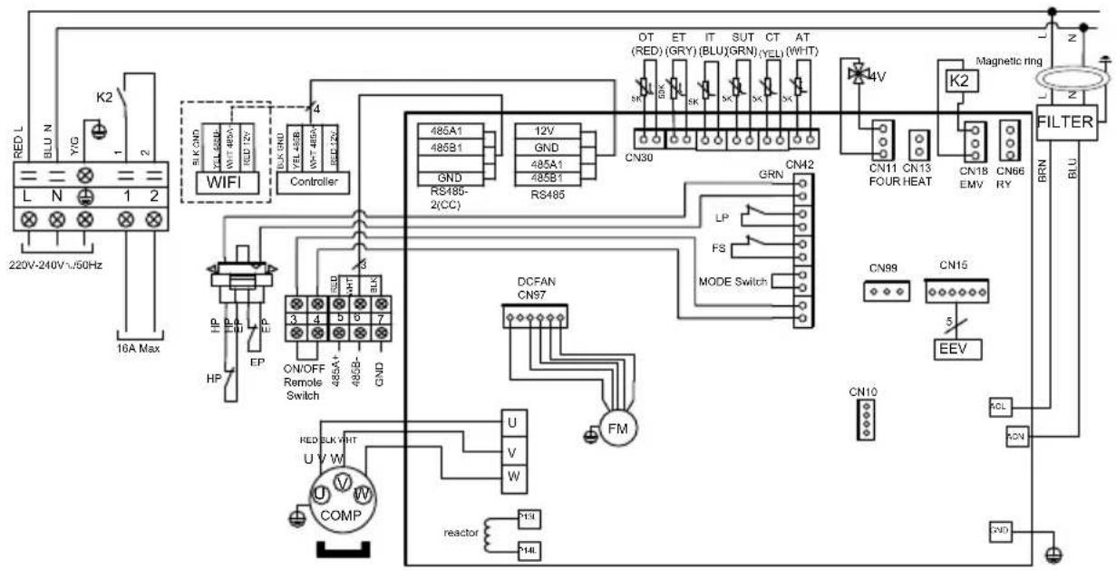 HAYWARD KPAC - HP5151DT3HA / HP5181DT3HA - 1