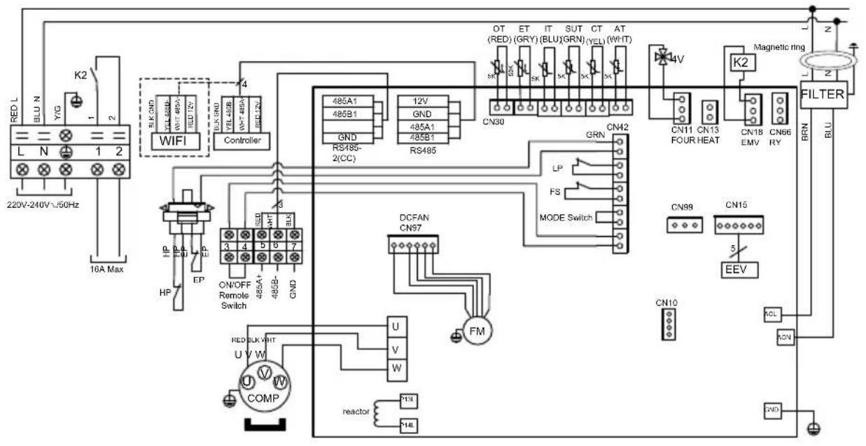 HAYWARD KPAC - HP5151DT3HA / HP5181DT3HA - 1