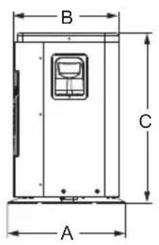 HAYWARD KPAC - Dimensiones - 1