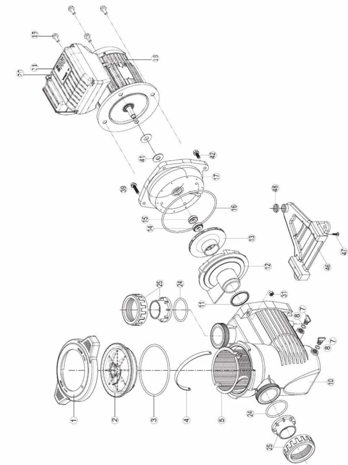 HAYWARD RS II VSTD - K-FLO VSTD SERIES - 1