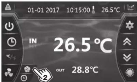 HAYWARD SumHeat Fi - Interface utilisateur (suite) - 2