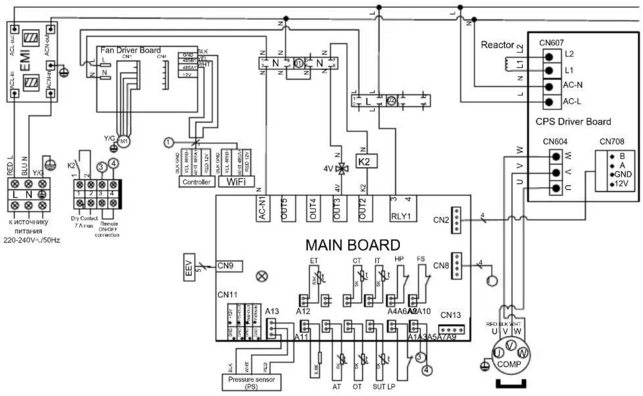 HAYWARD SumHeat Fi - HP5171DT3 - 1
