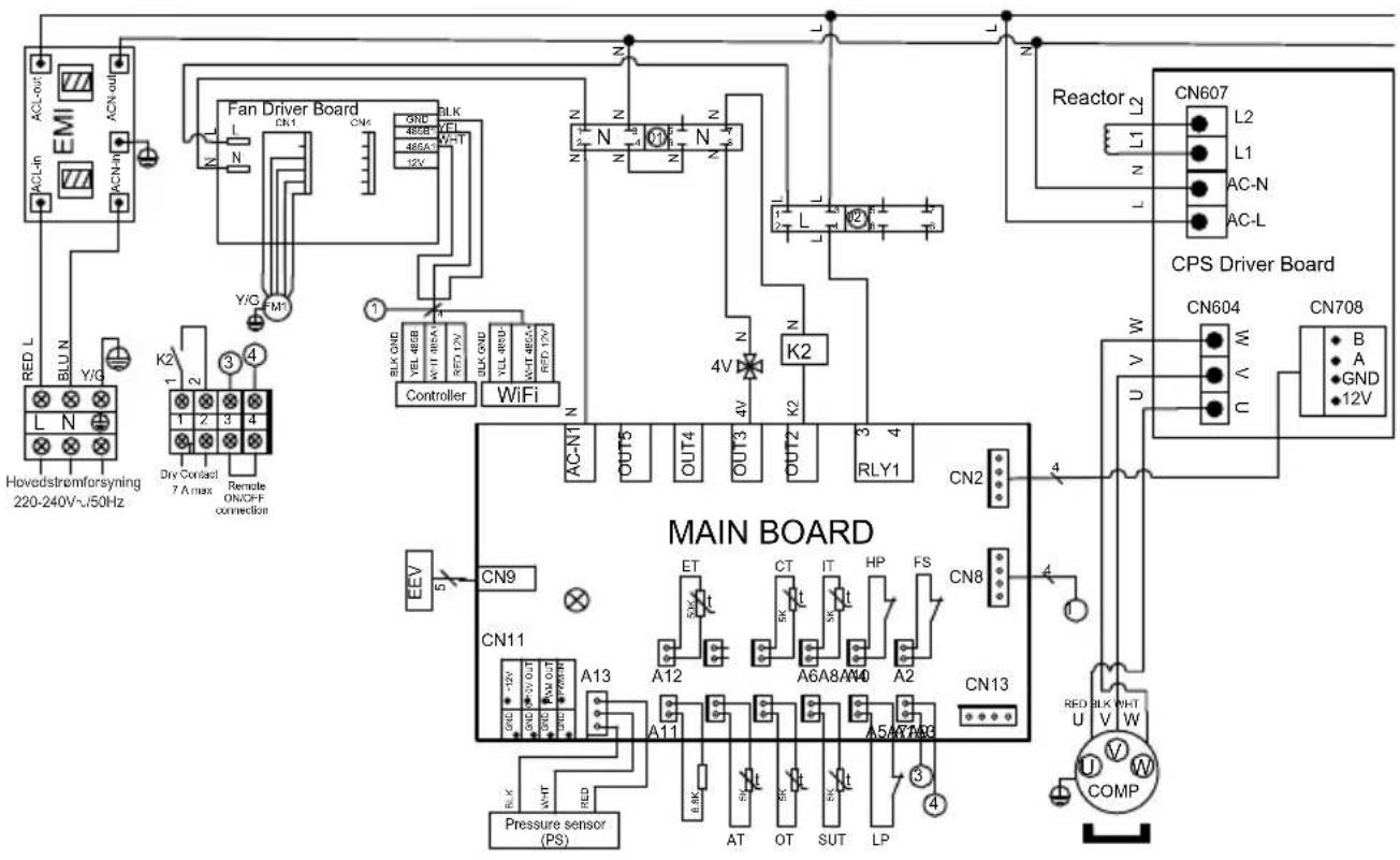 HAYWARD SumHeat Fi - HP5171DT3 - 1