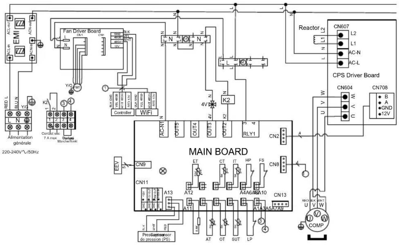 HAYWARD SumHeat Fi - HP5171DT3 - 1