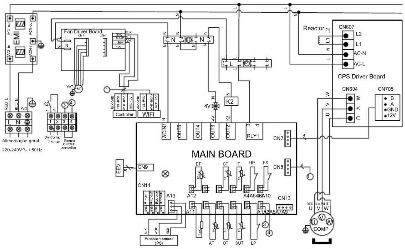 HAYWARD SumHeat Fi - HP5171DT3 - 1