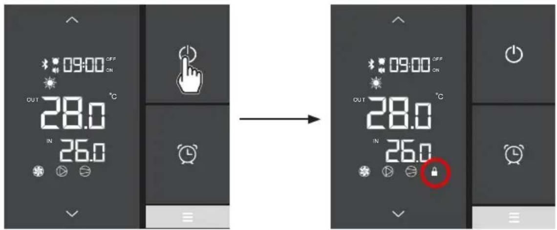 HAYWARD S.Line Pro Fi - Bloqueo y desbloqueo automático de la pantalla táctil - 3