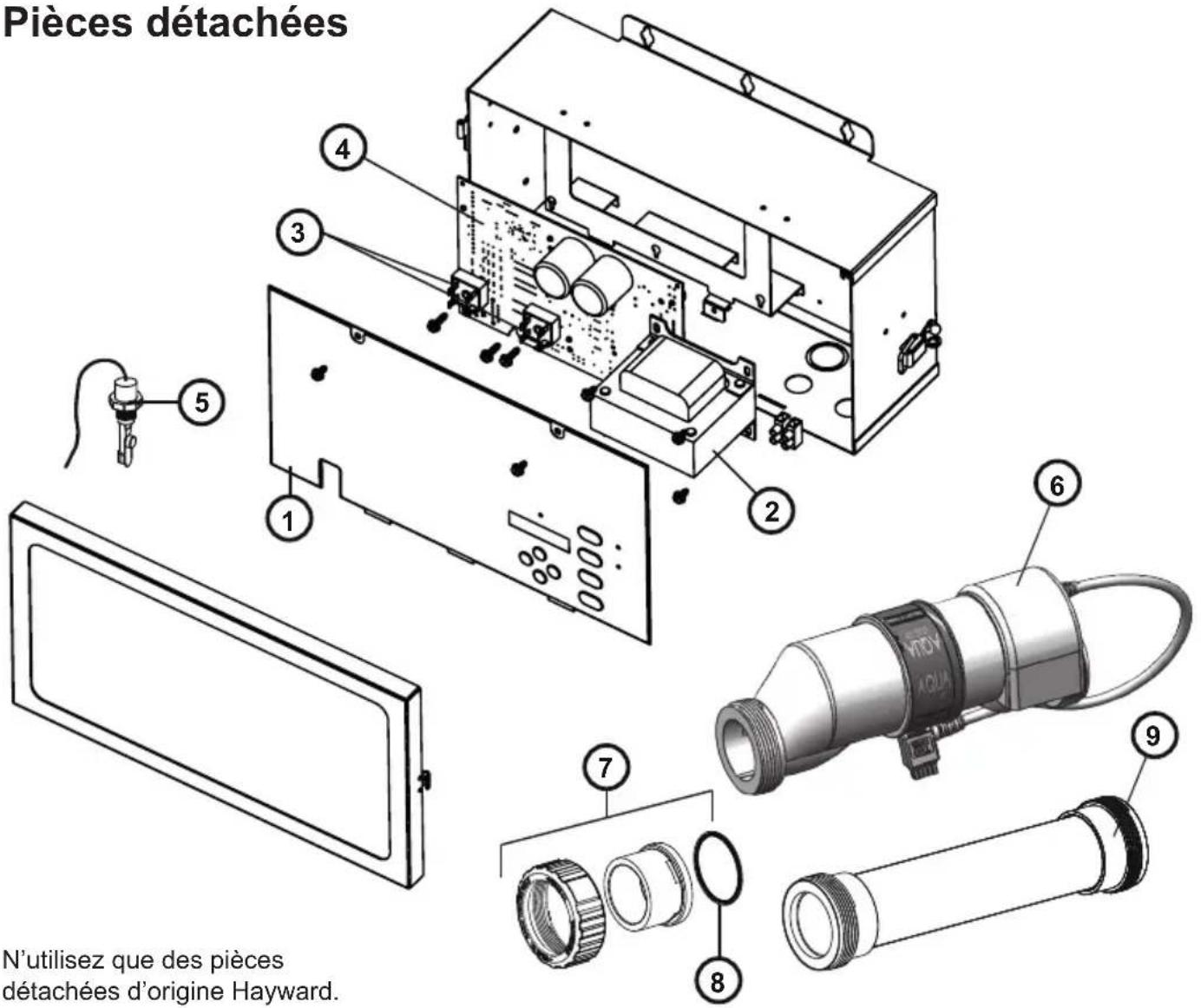 HAYWARD AquaRite Pro - Depannage - 1