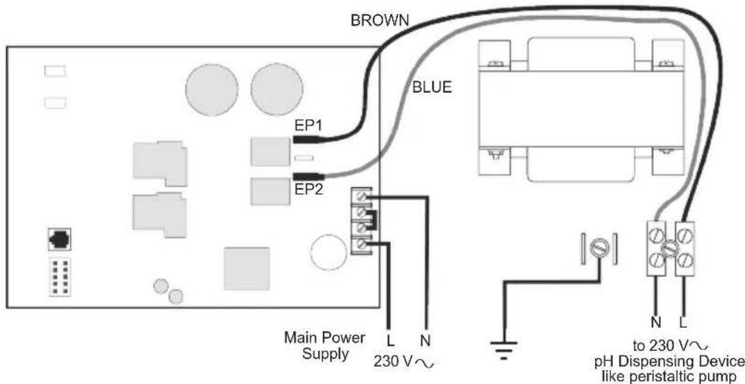 HAYWARD AquaRite Pro - Optional pH Dispense Wiring - 1