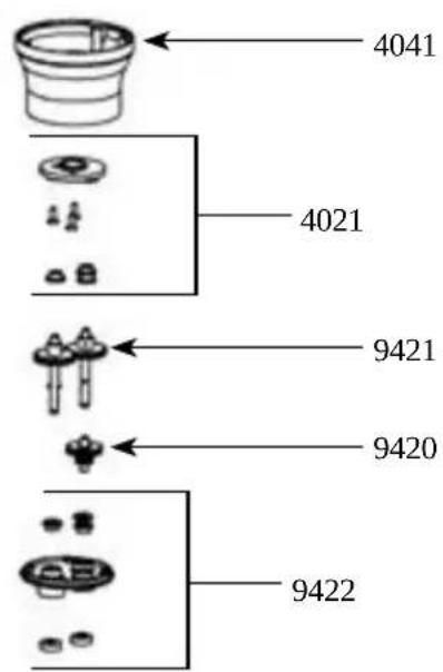 Dynamic Junior 551022 - Eclaté - Nomenclature / Schematic and part list / Explosionszeichnung - Stückliste / Esploso ricambi / Esquema - Nomenclatura / Gedemonteerd aanzlicht - Nomenclatuur / Inicio - Nomenclatura / Rajahdyskuva - nimikkeet - 3