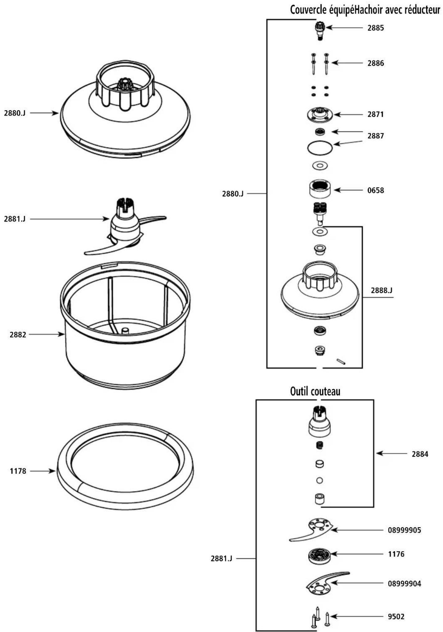 Dynamic Junior 551025 - AC066 - Pied Blender / Blender attachement / Turbostab / Blender / Blender / Blenderstaaf / Pé Blender / Sekoitussauva - 7