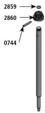 Dynamic Dynamix 551054 - AC560 - pied blender / blender attachment / turbostab / blender / blender staaf / pé blender / sekoitussauva - 3