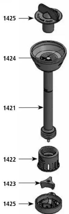Dynamic Dynamix 551054 - AC560 - pied blender / blender attachment / turbostab / blender / blender staaf / pé blender / sekoitussauva - 1