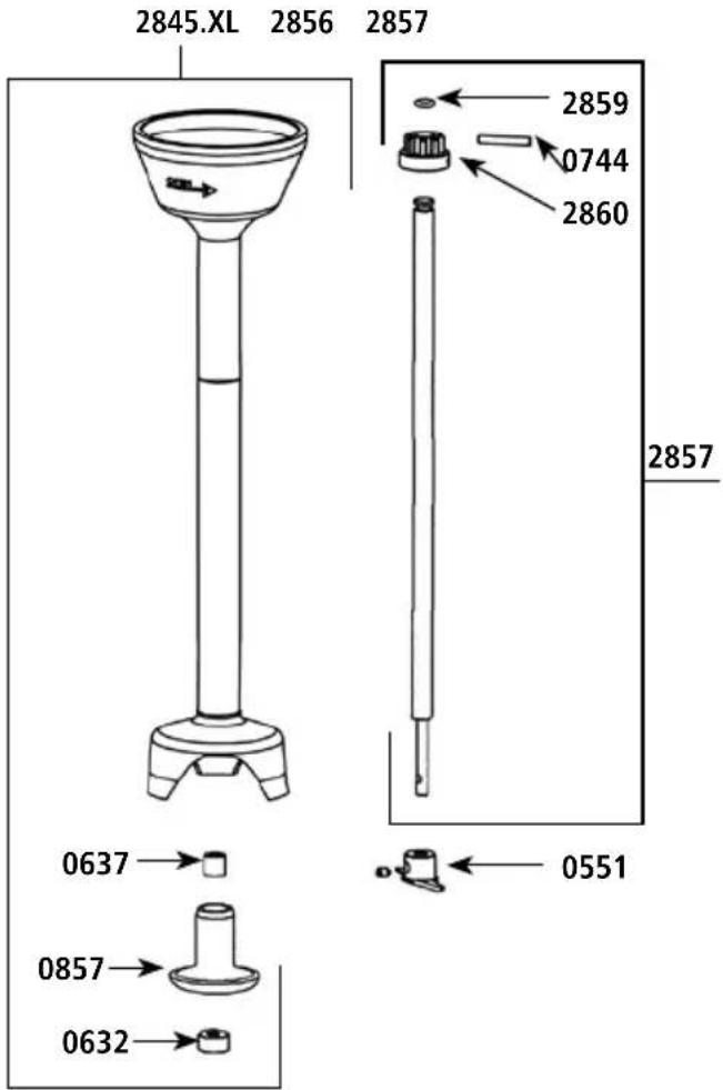 Dynamic Dynamix 551054 - Eclaté - Nomenclature / Schematic and part list / Explosionszeichnung - Stückliste / Esploso ricambi / Esquema - Nomenclatura / Gedemonteerd aanzlicht - Nomenclatuur / Inicio - Nomenclatura / Rajahdyskuva - nimikkeet - 4