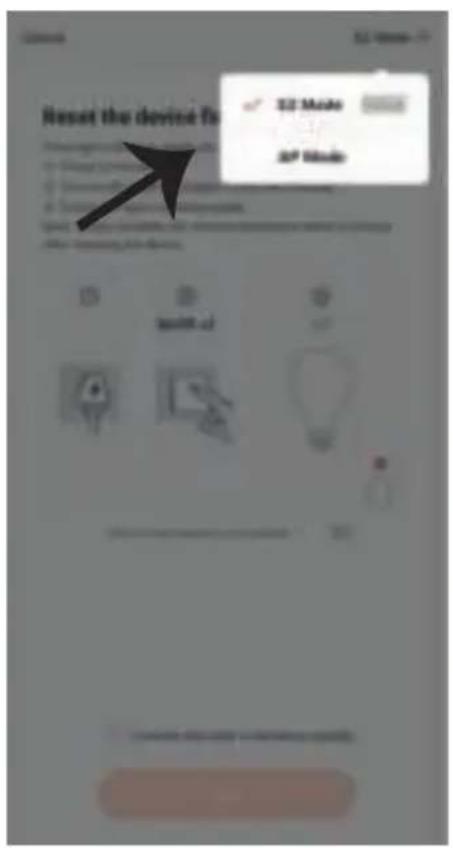 Reset the device fi 3D Mini 3D Mode