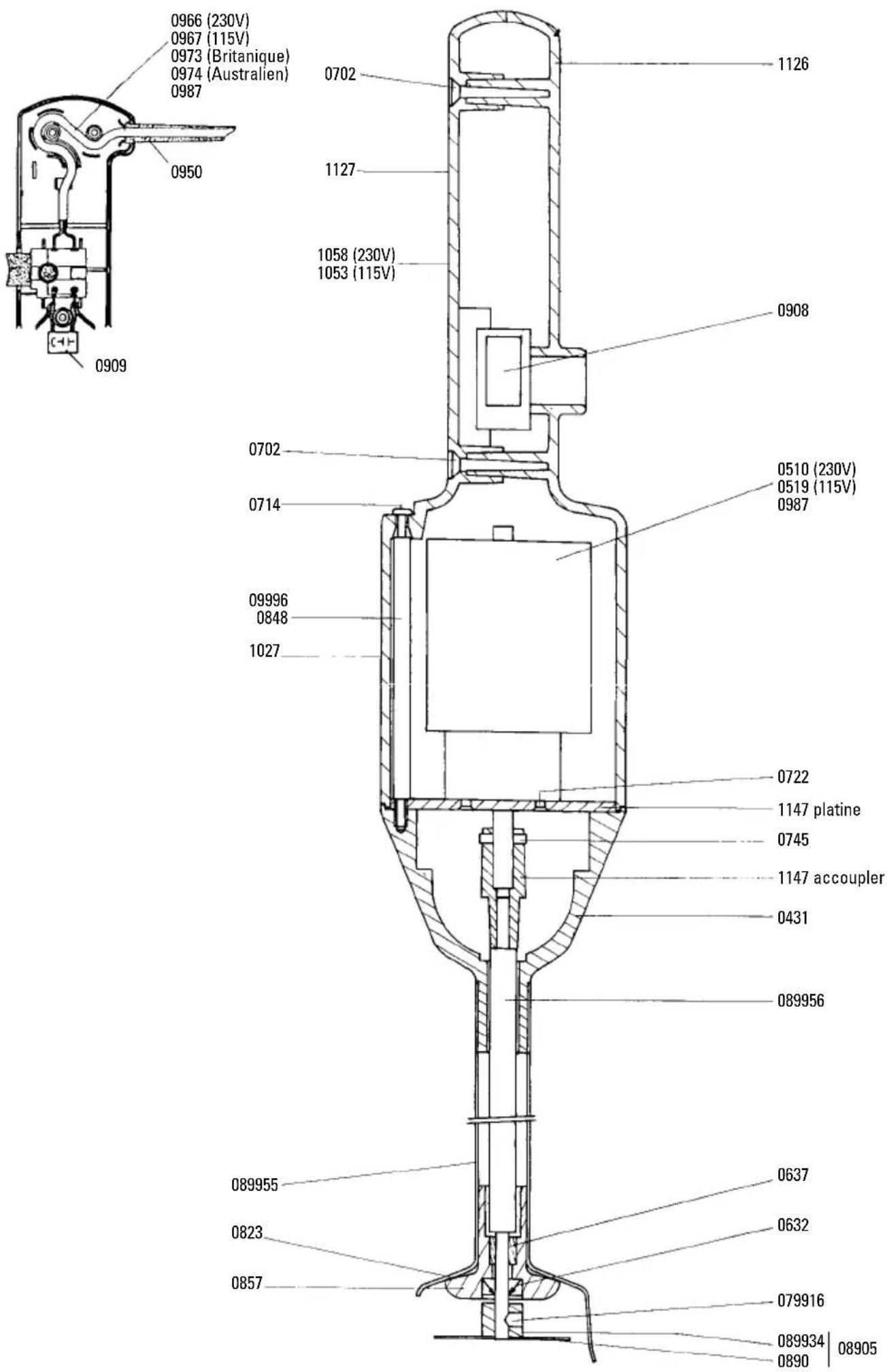 Dynamic 551095 - Instructions pour la réparation de votre apparéil : - 2