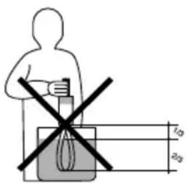 Dynamic Master 551086 - Precautions for the use of the appliance: - 1