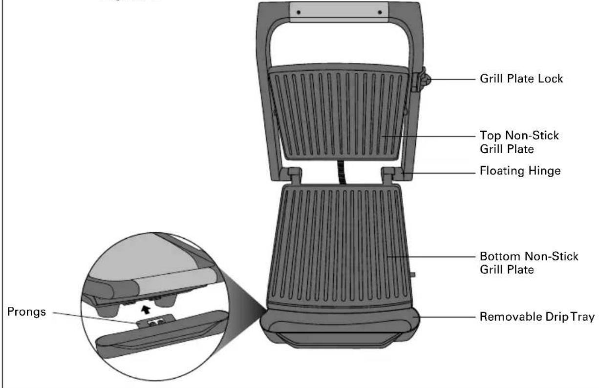BELLA 8.5" x 9.5" Panini Grill - Getting To Know Your Panini Grill - 1