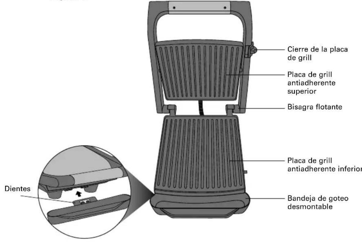BELLA 8.5" x 9.5" Panini Grill - Conozca su sandwichera - 1