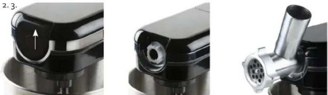 DOMO DO1031KR - PICADORA DE CARNE - 1