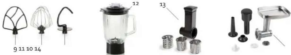 DOMO DO1031KR - PARTS - 2