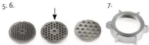 DOMO DO1031KR - PICADORA DE CARNE - 3