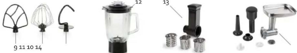 DOMO DO1031KR - Separat erhältlich - 1