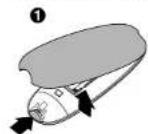 Krüger&Matz KM1995 - BATTERIEN EINLEGEN - 1