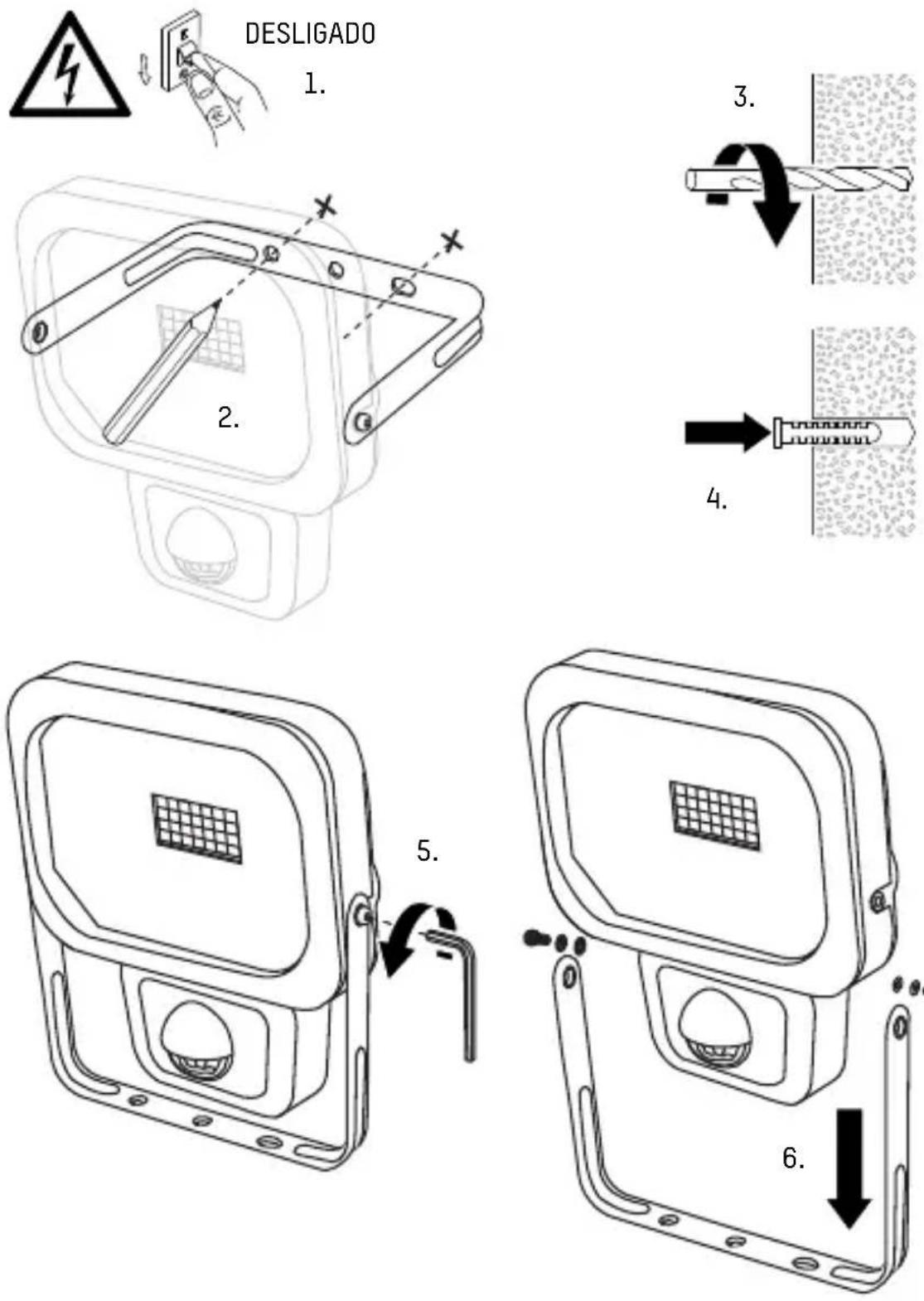 ANSMANN WFL1600S - INSTALAÇÃO - 1