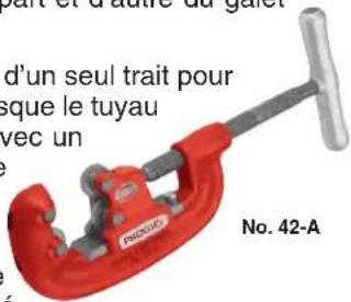 RIDGID 472CI - Vérification du galet de coupe - 2