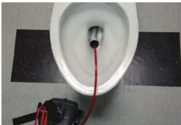 RIDGID SeeSnake nanoReel - Utilisation de guide-tuyaux - 3