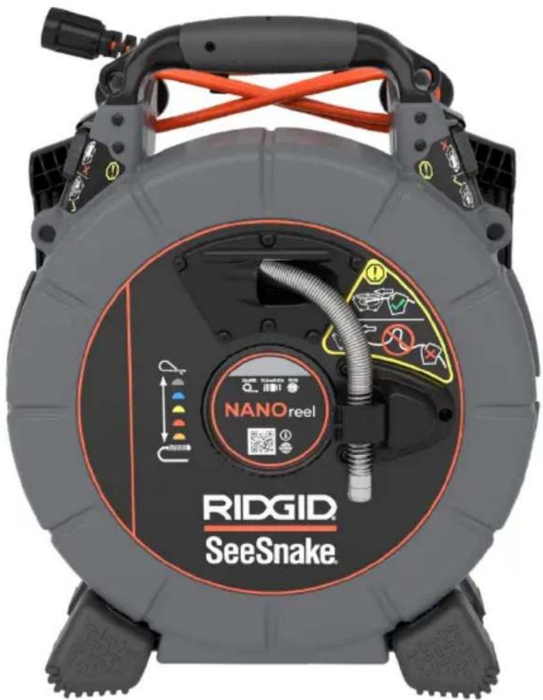 RIDGID SeeSnake nanoReel - Mise au rebut des piles - 1